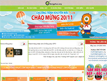 Tablet Screenshot of dongphuc.org